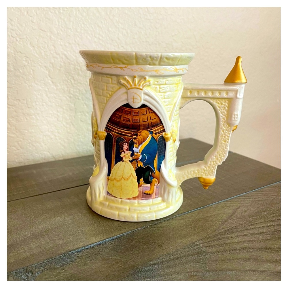 Disney Beauty and the Beast castle mug